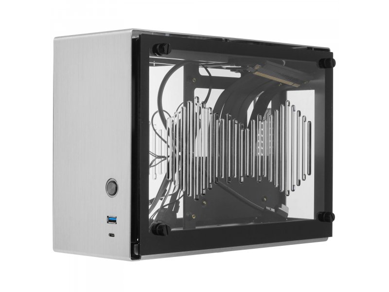 Корпус Zalman M2 mini [M2 mini Silver] cеребристый