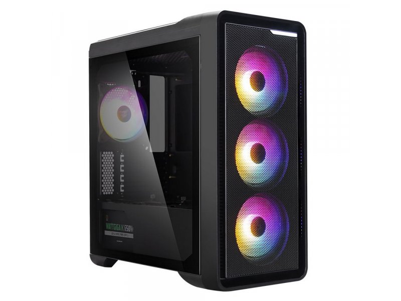 Корпус Zalman M3 Plus RGB [M3 Plus RGB] черный