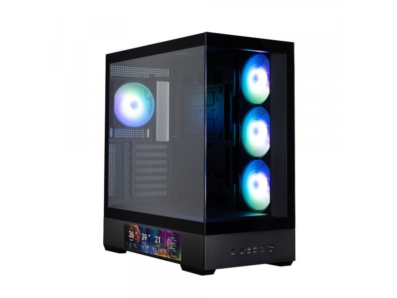 Корпус Zalman P40 DS [P40 DS Black] черный
