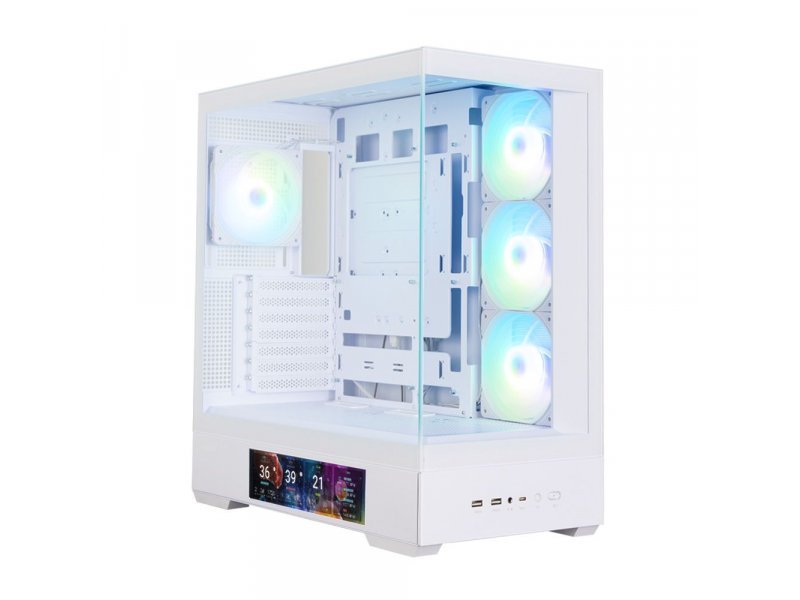 Корпус Zalman P40 DS [P40 DS White] белый