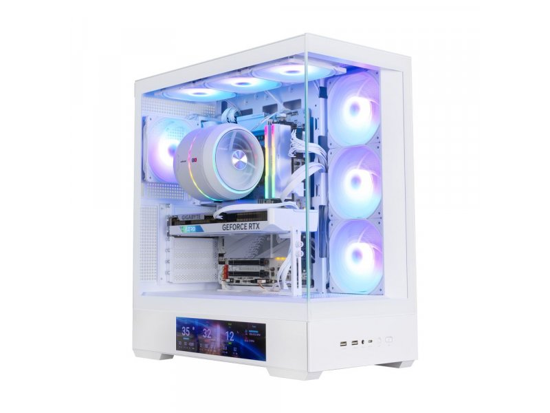 Корпус Zalman P40 DS [P40 DS White] белый