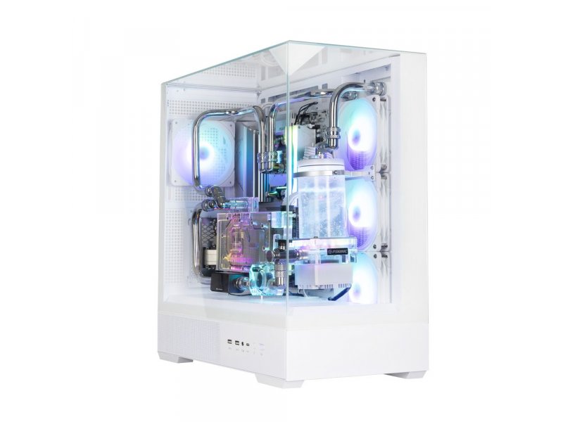 Корпус Zalman P40 Prism Plus [P40 Prism Plus White] белый