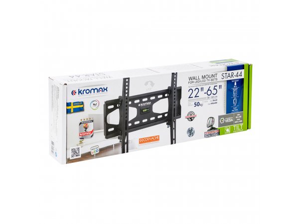Кронштейн Kromax Star-44 (чёрный)