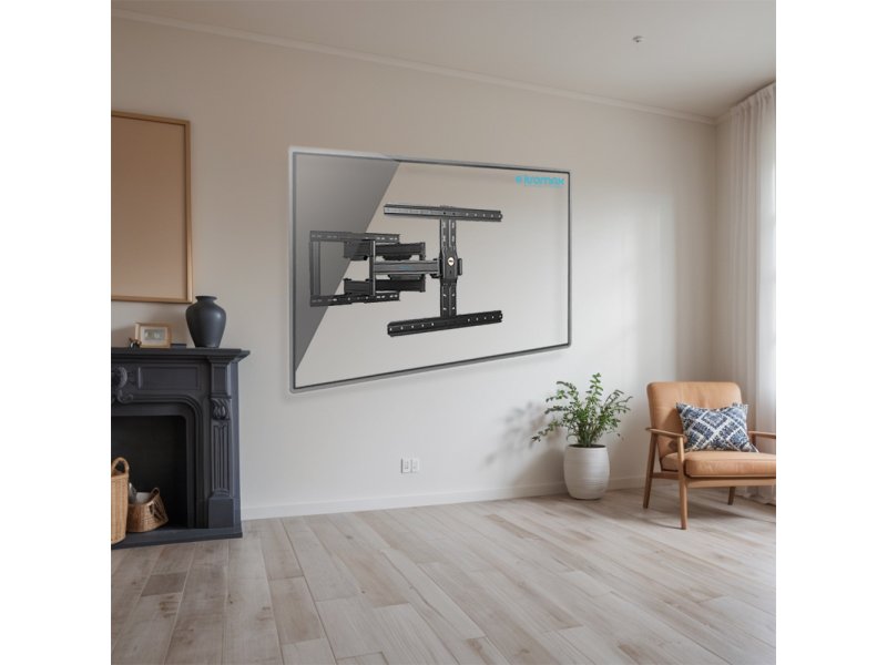 Наклонно-поворотный кронштейн Kromax Ultra Slim-102 black Наклонно-поворотный кронштейн Kromax Ultra Slim-102 black