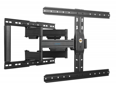 Наклонно-поворотный кронштейн Kromax Ultra Slim-102 black