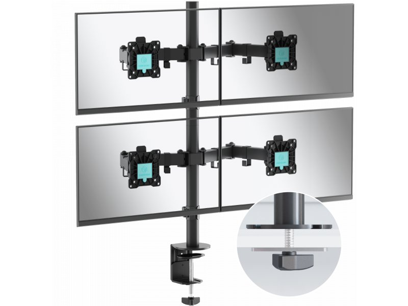 Настольный кронштейн Onkron D421E чёрный Настольный кронштейн Onkron D421E чёрный