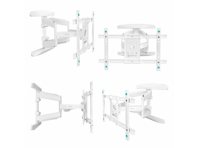 Наклонно-поворотный кронштейн Onkron M6L белый