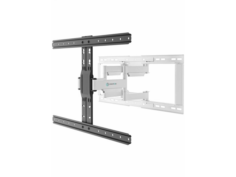 Наклонно-поворотный кронштейн Onkron SM6 чёрно-белый