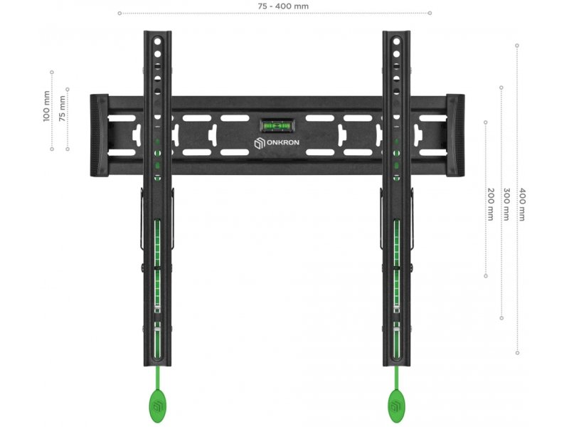 Наклонный кронштейн Onkron SN14 чёрный