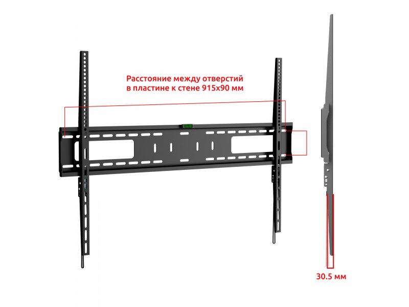 Фиксированный кронштейн Uniteki FN1610 Pro Line черный