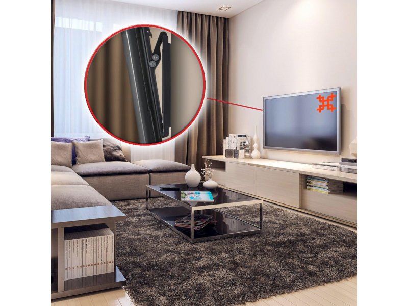 Наклонный кронштейн Uniteki TM1206 черный Наклонный кронштейн Uniteki TM1206 черный