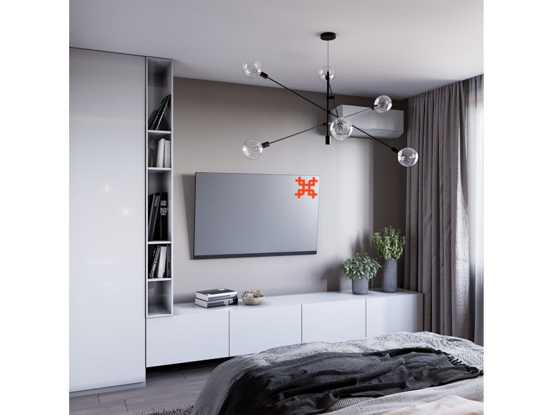 Наклонный кронштейн Uniteki TM1206 черный Наклонный кронштейн Uniteki TM1206 черный