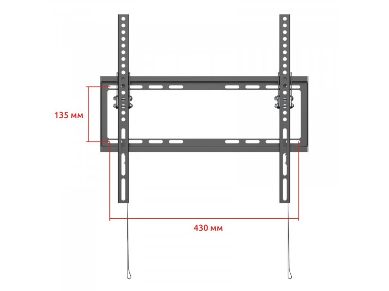 Наклонный кронштейн Uniteki TM1506 черный