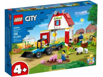 LEGO City Ферма и амбар с животными 60346 LEGO City Ферма и амбар с животными 60346