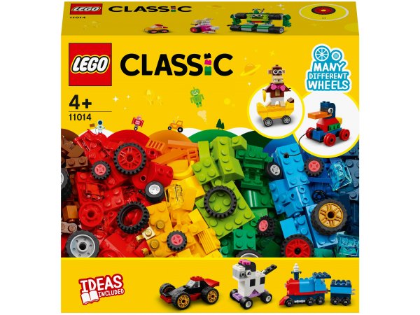 LEGO Classic Кубики и колеса 11014
