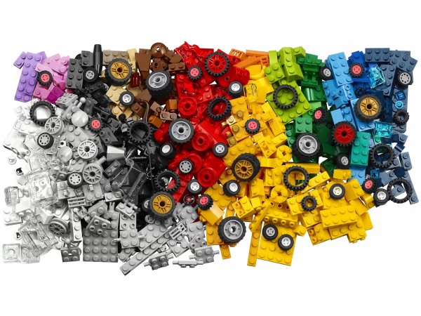LEGO Classic Кубики и колеса 11014 LEGO Classic Кубики и колеса 11014