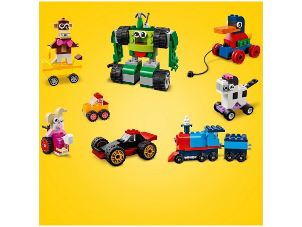 LEGO Classic Кубики и колеса 11014 LEGO Classic Кубики и колеса 11014