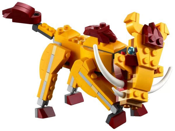 LEGO Creator Дикий лев 3 в 1 31112