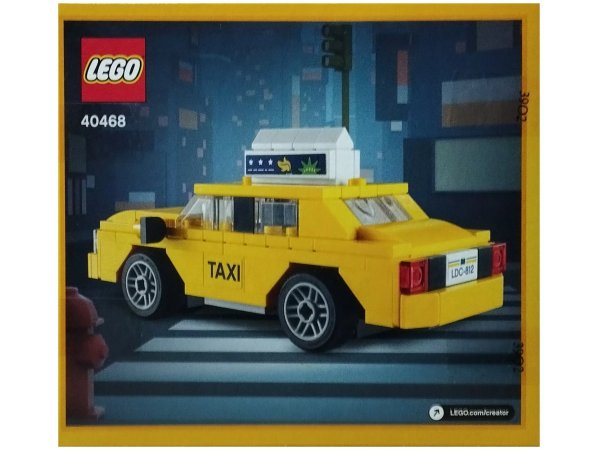 LEGO Creator Желтое такси 40468