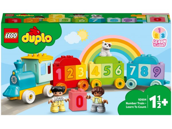 LEGO DUPLO Поезд с цифрами &mdash; учимся считать 10954