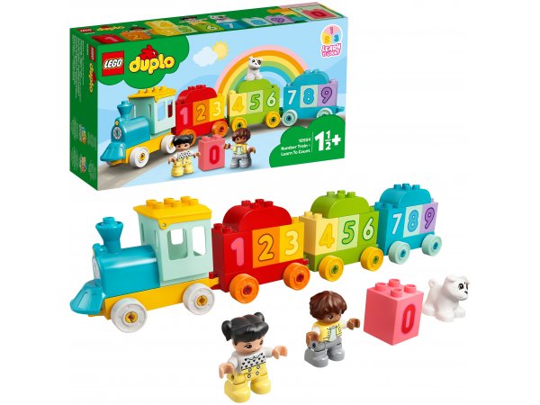 LEGO DUPLO Поезд с цифрами &mdash; учимся считать 10954