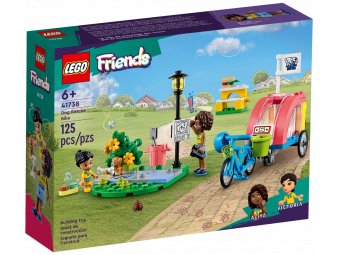 LEGO Friends Спасательный велосипед для собак 41738