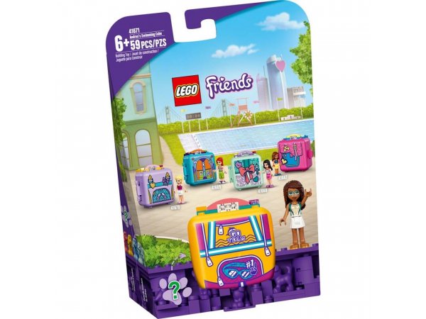 LEGO Friends "Кьюб Андреа для плавания" 41671