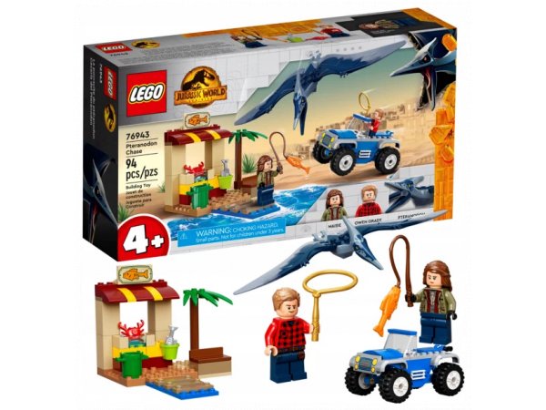 LEGO Jurassic World Погоня за птеранодоном 76943 LEGO Jurassic World Погоня за птеранодоном 76943