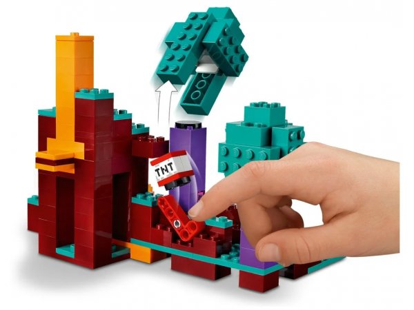 LEGO Minecraft Искажённый лес 21168