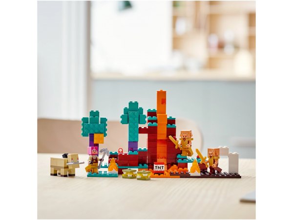 LEGO Minecraft Искажённый лес 21168