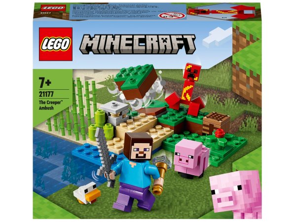 LEGO Minecraft Засада Крипера 21177