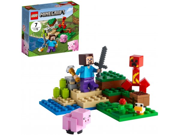 LEGO Minecraft Засада Крипера 21177
