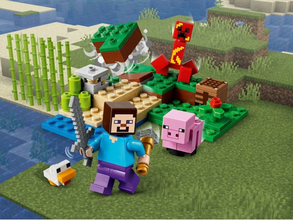LEGO Minecraft Засада Крипера 21177
