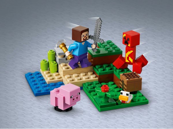 LEGO Minecraft Засада Крипера 21177