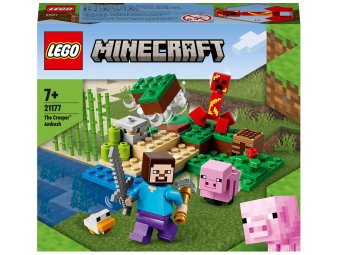 LEGO Minecraft Засада Крипера 21177 LEGO Minecraft Засада Крипера 21177