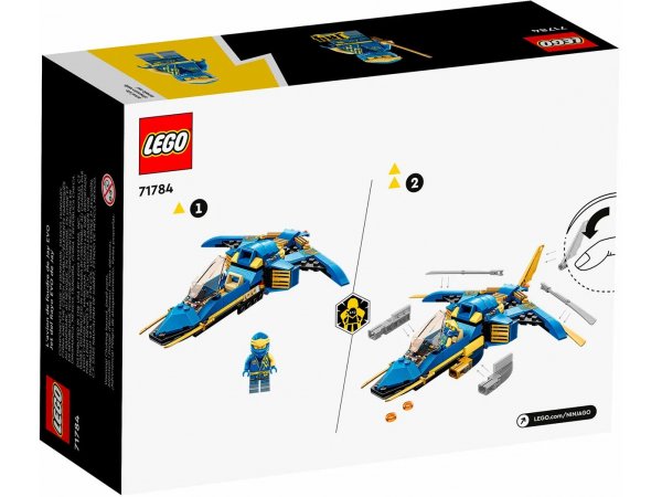 LEGO Ninjago Самолет-молния ЭВО Джея 71784
