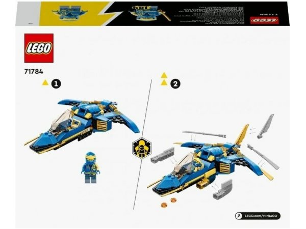 LEGO Ninjago Самолет-молния ЭВО Джея 71784