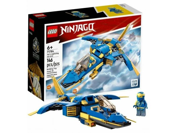 LEGO Ninjago Самолет-молния ЭВО Джея 71784