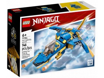 LEGO Ninjago Самолет-молния ЭВО Джея 71784 LEGO Ninjago Самолет-молния ЭВО Джея 71784
