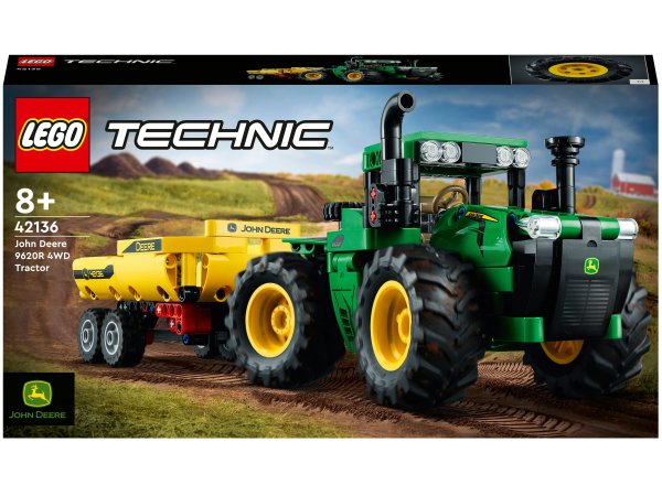 LEGO Technic John Deere 9620R 4W Tractor 42136