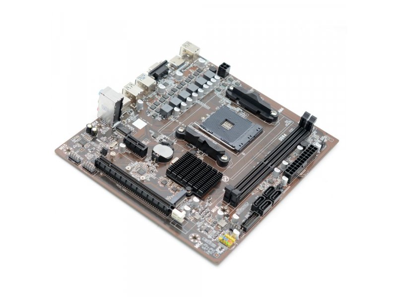 Материнская плата Afox B450D4-MA-V4, Socket AM4, AMD B450, mATX, RTL Материнская плата Afox B450D4-MA-V4, Socket AM4, AMD B450, mATX, RTL