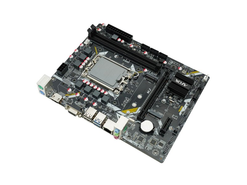 Материнская плата Afox IH610D4-MA5-V4, Socket LGA 1700, Intel H610, mATX, RTL Материнская плата Afox IH610D4-MA5-V4, Socket LGA 1700, Intel H610, mATX, RTL