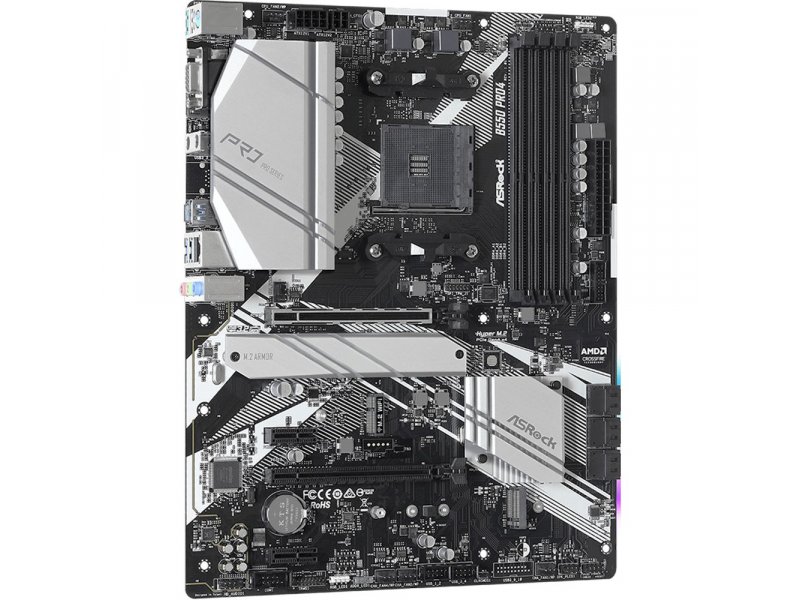 Материнская плата ASRock B550 Pro4, Socket AM4, AMD B550, ATX, RTL