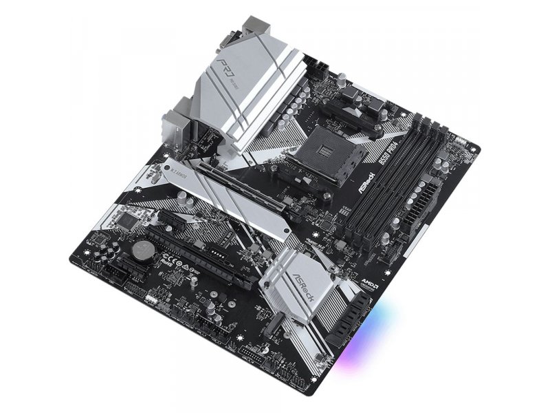 Материнская плата ASRock B550 Pro4, Socket AM4, AMD B550, ATX, RTL