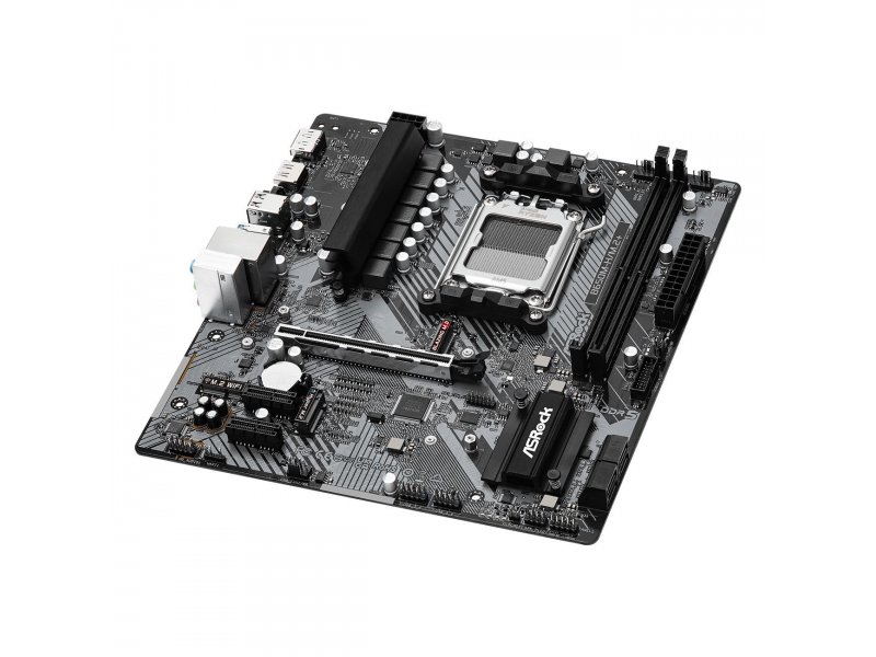 Материнская плата ASRock B650M-H/M.2+, Socket AM5, AMD B650, mATX, RTL Материнская плата ASRock B650M-H/M.2+, Socket AM5, AMD B650, mATX, RTL