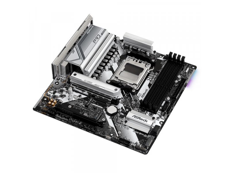 Материнская плата ASRock B650M PRO RS, Socket AM5, AMD B650, mATX, RTL Материнская плата ASRock B650M PRO RS, Socket AM5, AMD B650, mATX, RTL