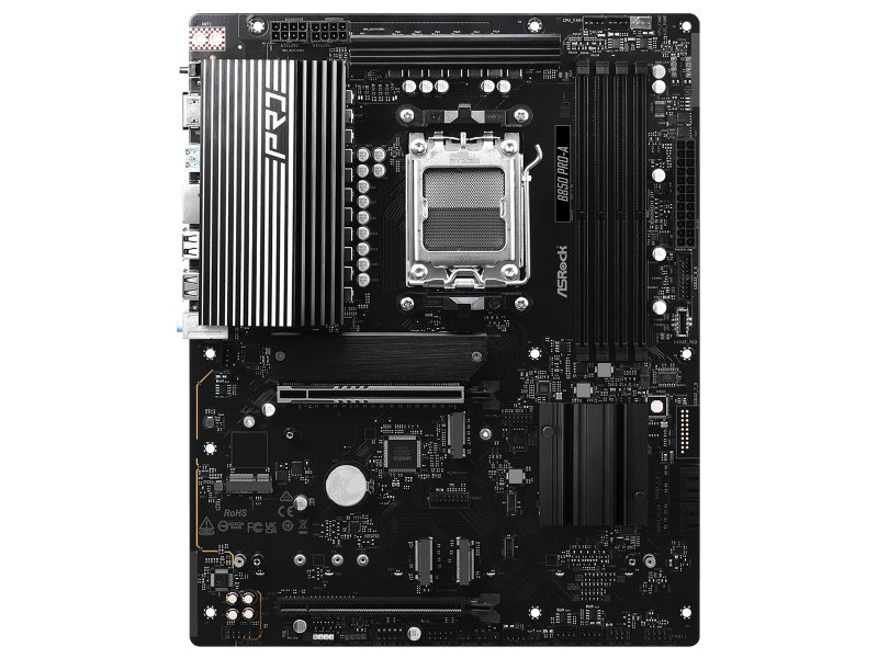 Материнская плата ASRock B850 PRO-A, Socket AM5, AMD B850, ATX, RTL Материнская плата ASRock B850 PRO-A, Socket AM5, AMD B850, ATX, RTL