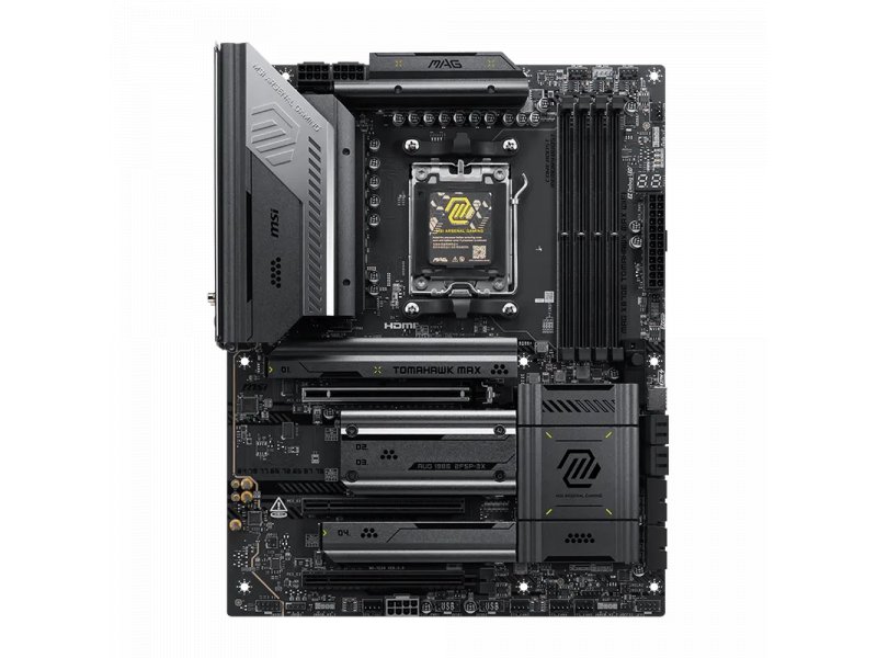 Материнская плата MSI Mag X870e Tomahawk Max Wifi, Socket AM5, AMD X870E, ATX, RTL