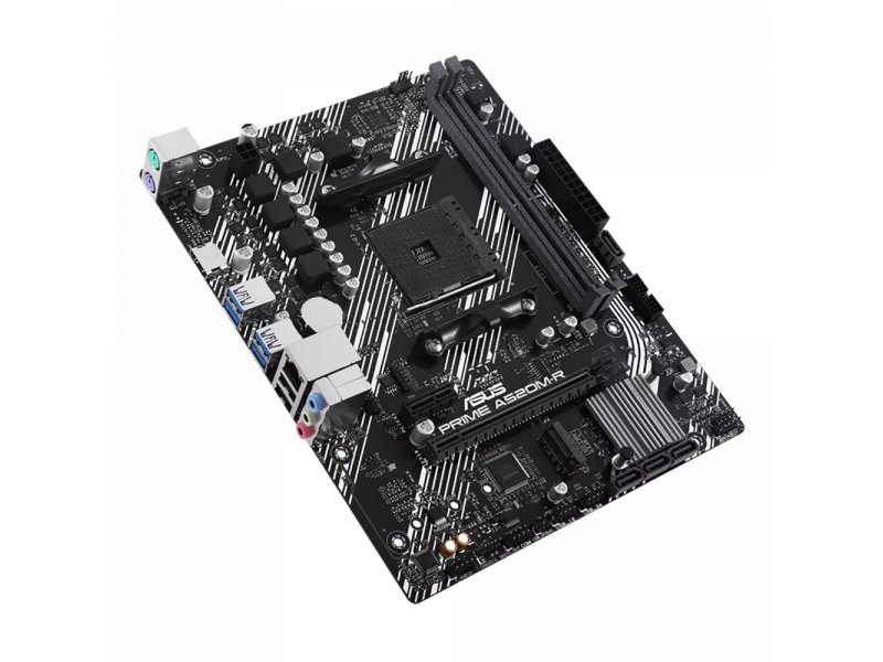 Материнская плата Asus Prime A520m-r, Socket AM4, AMD A520, mATX, RTL [90MB1H60-M0EAY0]