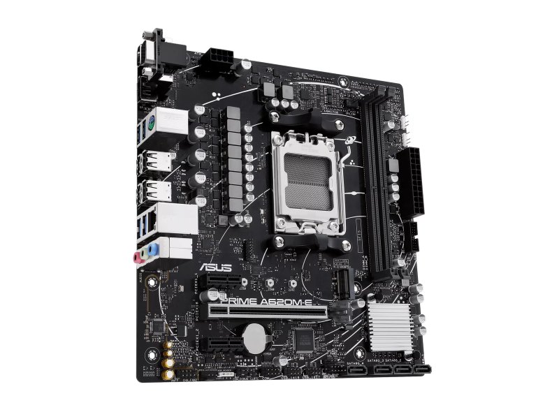 Материнская плата Asus Prime A620M-E-CSM, Socket AM5, AMD A620, mATX, RTL [90MB1F50-M0EAYC]